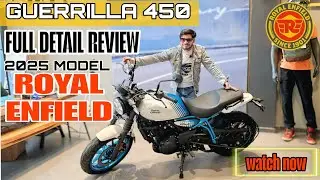 Royal Enfield Guerrilla 450 Full Detail Review 2025 TO 2026  | Price, Mileage, Features, Engine 
