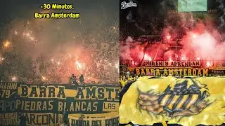 +30 MINUTOS DE LA HINCHADA DE PE&Ntilde;AROL 2025 /// BARRA AMSTERDAM