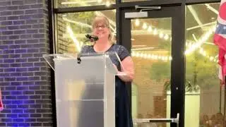Rachael Belz, Ohio Citizen Action 50th anniversary celebration, September 20, 2025