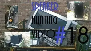 Speaker Hunting video #18 | HUGE Loewe crt tv and more others + PCs