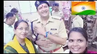 Tiranga Rakhi Celebration @RPF Dadar railway station by Girls of MPS CBSE Bhavani Shankar Road
