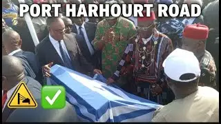 ✅ Port Harcourt Road Aba Officially Commissioned | A New Dawn of Development Under Gov. Alex Otti 🚧