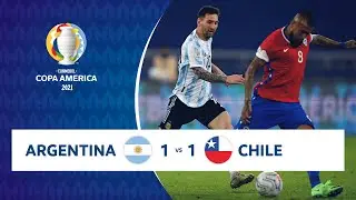 HIGHLIGHTS ARGENTINA 1 - 1 CHILE | COPA AM&Eacute;RICA 2021 | 14-06-21
