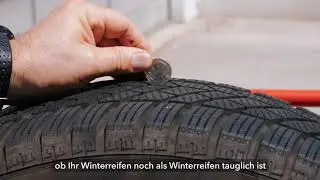 Reifenprofitiefe messen