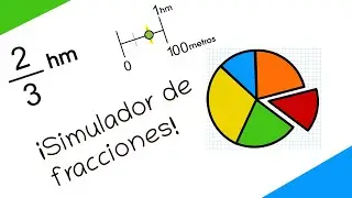 Utiliza un simulador para aprender fracciones.