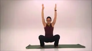 Yoga squat sequence