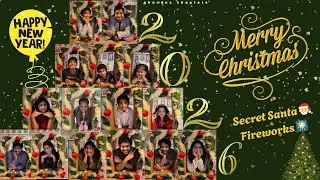 Christmas & New Year Celebration 🎄🎆 | Secret Santa, Games & Fireworks with Friends
