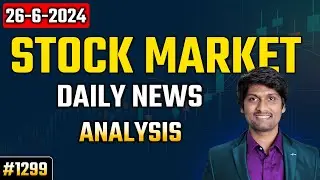 #1299 Stock market daily news analysis