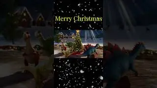 Merry Christmas Dinosaurs Short #jeffreybutton #christmas #shorts