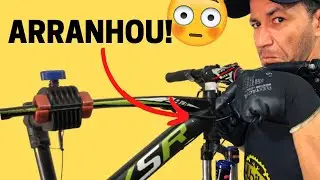 GERENCIAMENTO DE CABOS NA BICICLETA | faça isso e evite arranhões no quadro da bike
