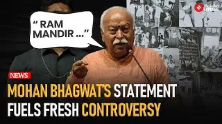 RSS Chief Mohan Bhagwat’s Remark on Ram Mandir Sparks Political Uproar