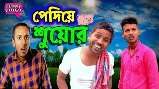 পেদিয়ে শুয়োর🐖|| Pedia Suyor🐻||Bangla Comedy Video😁 || Malay Funny Star▶️