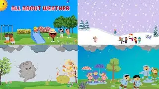 Learn About Weather! ☀️🌧️ Fun Weather Facts & Activities for Kids!