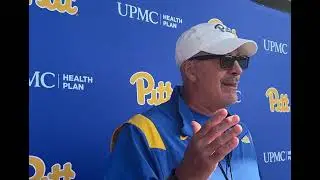Pitt football | Pat Narduzzi training camp on position battles, DBs & more 8.15.25