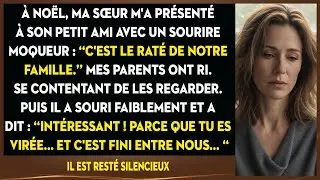 Ma Sœur M'a Humiliée Devant Son Copain PDG À Noël, Alors Il L'a Virée Sur-le-champ.
