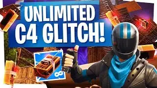 UNLIMITED C4 GLITCH in FORTNITE to CREATE FIREWORKS - Fortnite Glitch