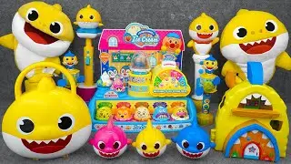 123 Minutes BABY SHARK - Satisfying Unboxing WowWee Baby Shark Ice Cream Shop Playset ✨ NO TALKING