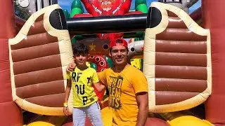 World biggest bounce park in Jason Vlog