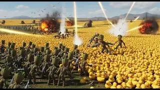 50,000 Groot vs 3,000,000 Battle Ducks - Ultimate Epic Battle Simulator 2 (Funniest Battle Ever!)
