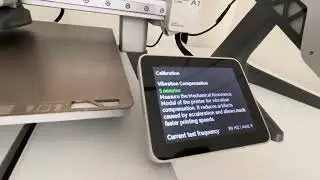 Bambu Lab A1 Flow Calibration and Bed Leveling Test - Printer Set Up