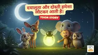 Karma Returns for Jugnu | Kindness Never Goes Waste ✨ | Hindi Story for Kids Story Hindi #toonblast