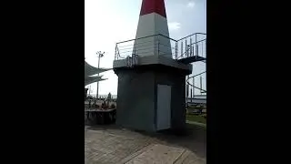 Paseo La Marina de Catia la Mar Estado La Guaira, Kioskos tipo Farol a lo largo del Paseo.