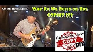 Why Build a Rickenbacker  Copy Bass Guitar DIY KIT?