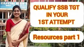 How to start your SSB TGT preparation !! Which resources should you follow ??