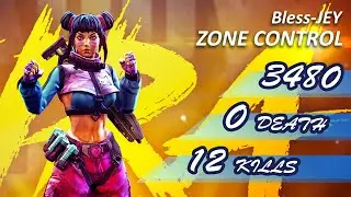 ZC  |  Score: 3480  |  Death: 0  |  Kills: 12  |  Top 1  |  Kira  |  Shadowgun War Games