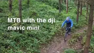 MTB with the DJI mavic mini