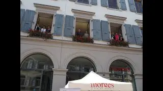 Flashmob : Oratorio de Noël – Bach, Grand marché d'automne, Morges - Concert le 8.12.19