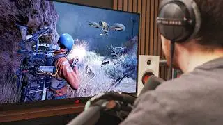 My Overkill Gaming + Editing Desk Setup | OLED Monitor, RTX 5090 + More (Ft. Desky)