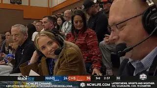 Hailey Van Lith joins NCWLIFE for a courtside interview in Cashmere