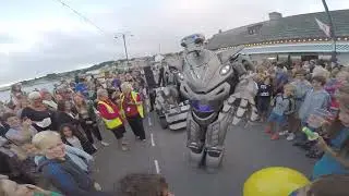 Titan The Robot on Shore Road, Swanage, part 1