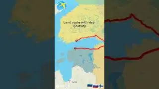 Helsinki - Tallinn routes #geography