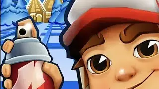 Subway surfers north pole live right now hit that thumbs up gameplay #subwaysurfers #gaming #animati