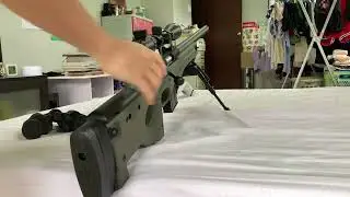 Testing CYMA CM703 L96 hi power airsoft sniper rifle