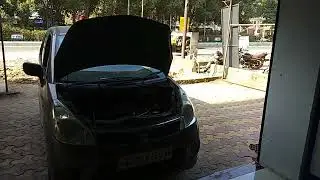 Maruti Zen Estilo Decarbonizing Service at Ambe Hydro Care Baroda 9638660888 Engine Carbon Clean.