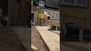 Sunday garden skate on the Santa Cruz slasher