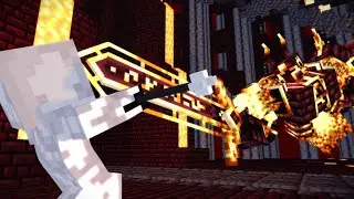 (15+) Ignis vs Entity 303 (L_Ender's Cataclysm mod vs Minecraft Creepypasta) | Minecraft Animation