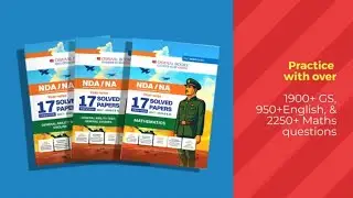 NDA-NA 17 Previous Years&rsquo; Solved Papers | Yearwise (2017&ndash;2025) | Oswaal Books