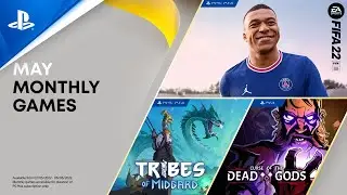 PS Plus May 2022 | FIFA 22, Tribes of Midgard, Curse of the Dead Gods | PS5, PS4