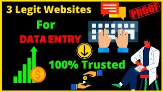 3 Legit Websites For DATA ENTRY JOBS | Work From Home | Genuine Part Time Jobs 2021