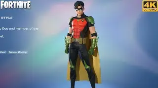 Robin Skin Gameplay - Fortnite Chapter 6 Season 3 (4K 60FPS)