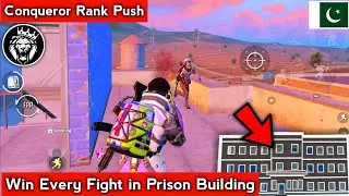 PRISON BUILDING TIPS - Conqueror Rank push - Star ANONYMOUS - PUBG MOBILE