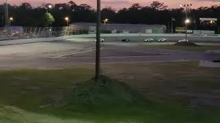Joey Weiss Bandalaro feature race at Auburndale Speedway. 4/5/2025.