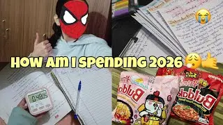 HOW AM I SPENDING 2026??😭🤚| New year celebration 🎊, Cooking 👩🏻&zwj;🍳, shopping🛍️, Study📖| Study vlog