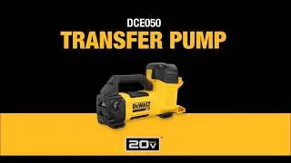 COMING SOON Dewalt Transfer Pump DCE050