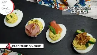 Uova sode ripiene - 4 farciture diverse!