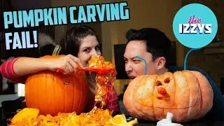 PUMPKIN CARVING FAIL